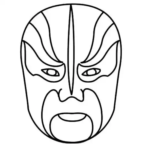 儿童简单脸谱图片绘画 儿童简单脸谱图片绘画步骤