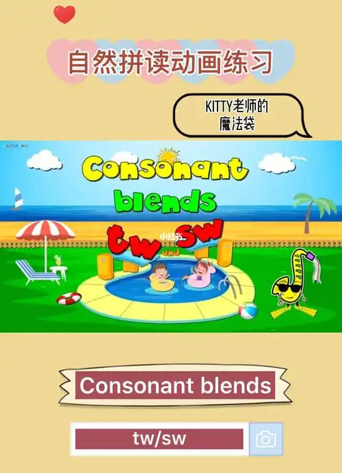 自然拼读动画练习consonantblends