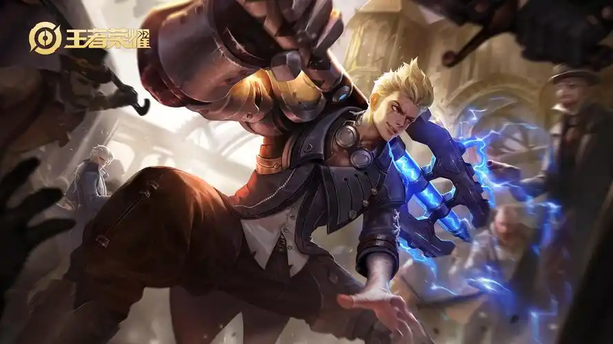 王者荣耀英雄海报壁纸——蒙恬,狂铁,盘古