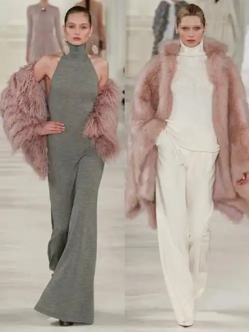 假如颜色有段位60灰色77粉色秋冬高级搭配