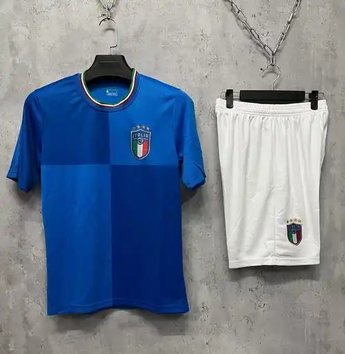 22-23意大利主场国家队足球服套装男队服球衣成人童装16码-3xl-阿里巴