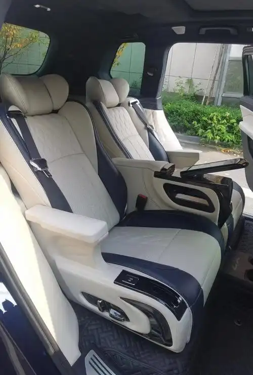 宝马x7改装航空座椅内饰升级高档舒适