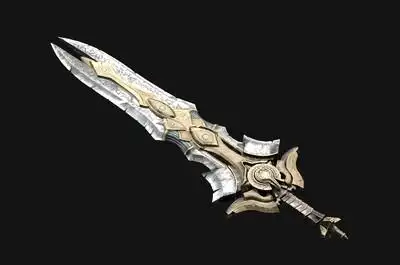 次世代写实大剑 pbr 死神之剑 玄幻宝_逍遥@笑笑作品_武器冷兵器_cg模