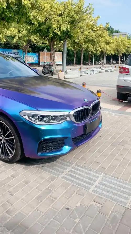 宝马530li m运动改变色车衣