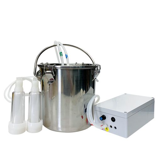 牛羊挤奶机电动双头吸奶小型家用脉动脉冲挤奶畜牧