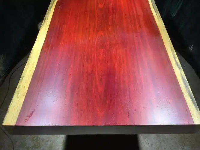 非洲红花梨木板材 原木画案 红木办公桌 天道木业出品