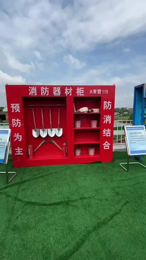 工地消防器材柜__工地消防柜_汉坤实业全国送货