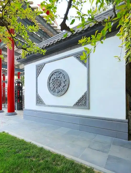 3种受欢迎风格的中式影壁墙方案!掌握这几点,你家庭院美翻天-度小视