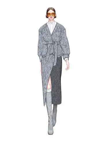 电脑服装效果图