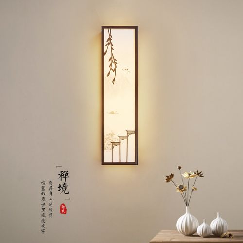 新中式壁灯酒店工程房间墙壁装饰灯客厅电视墙玄关过道书房卧室灯