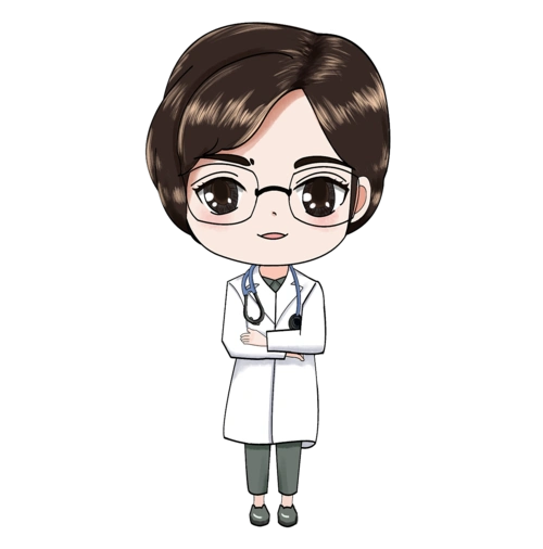 韦莉萍教授q版人物商标