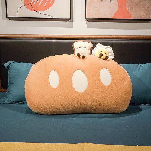 仿兔毛款法棍抱枕 小号60*40cm[可拆洗]