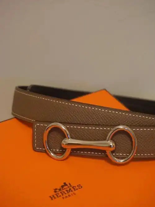 hermesheritage爱马仕皮带扣双面皮