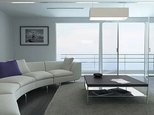 简洁整齐的客厅装饰装修素材免费下载(图片编号:5935695)-六图网