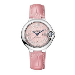 价格给力,喜欢的值友可以入手~卡地亚蓝气球系列,884807 女款机械表