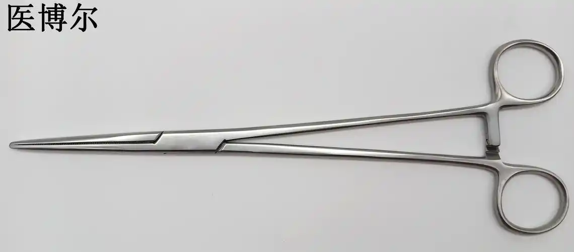 医用止血钳哑光直头23cm