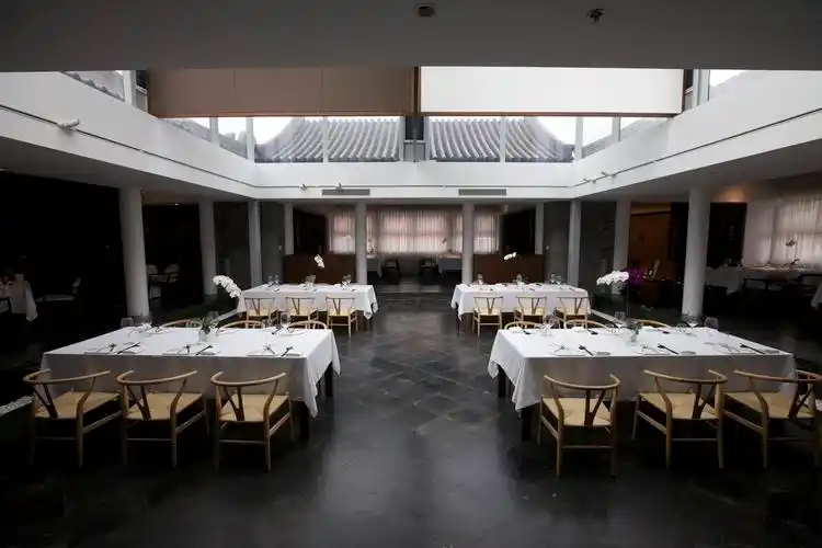 北京四合院餐厅装修图片感受浑然天成