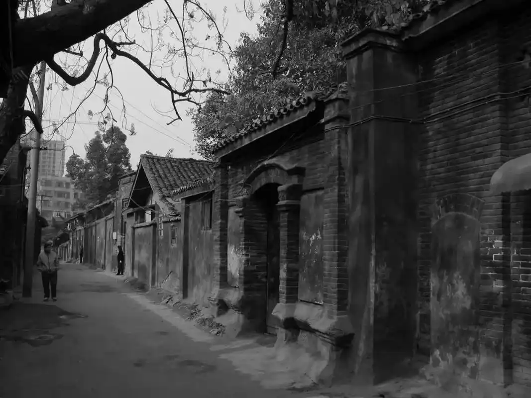 宽窄巷子十七年前