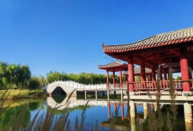 瓜州园林绿化绘"浓"生态底色