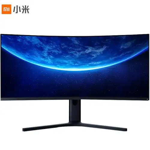 小米zmmntwq34显示器34英寸带鱼屏显示器2k曲面屏219宽屏144hz游戏