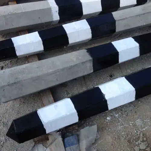 铁路道口护桩道口桩混凝土制品六角护桩