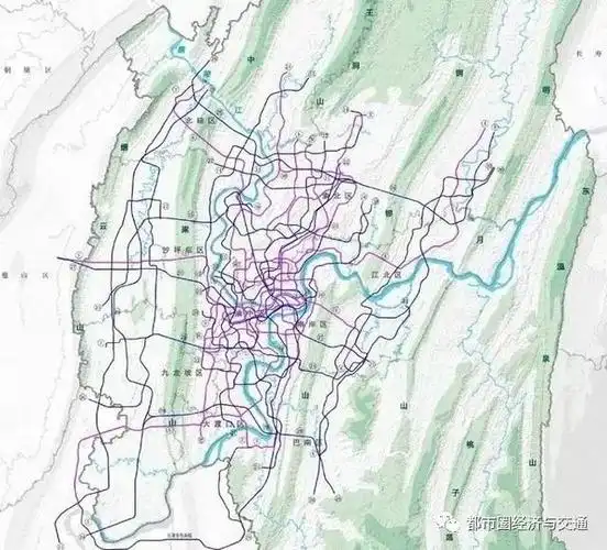 重庆轨道交通大布局:2035年"22线1环"!未来还要建29号线