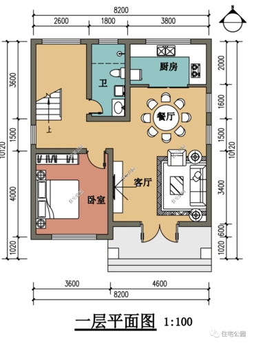 造价18万起80平占地的农村二层小宅经典不失排面