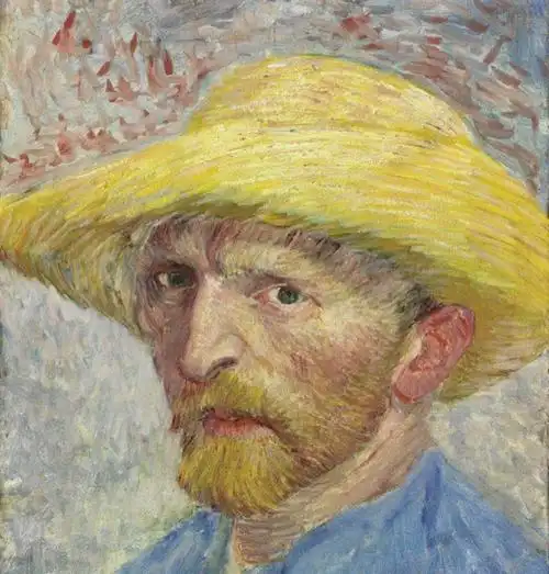 梵高的自画像
