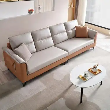 quanu全友家居沙发北欧简约科技布沙发客厅乳胶座包布艺沙发102567e1
