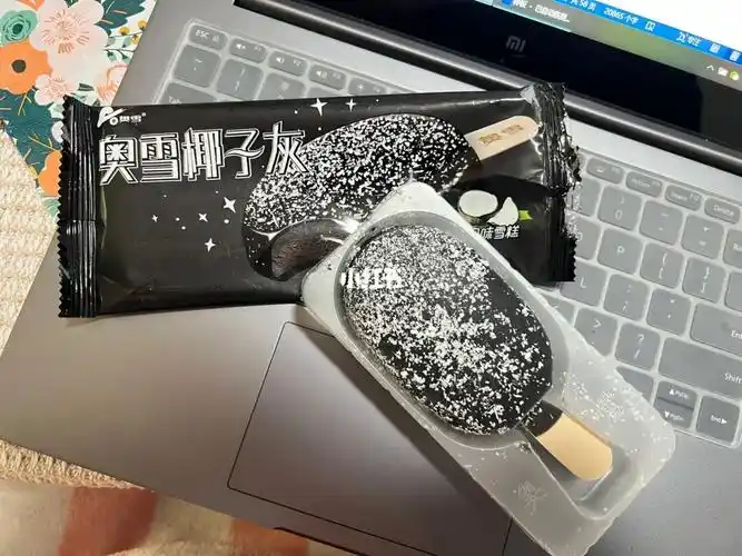 美食日常  #我的美食日记  #椰子灰冰淇淋  #冰淇淋  #雪糕  #雪