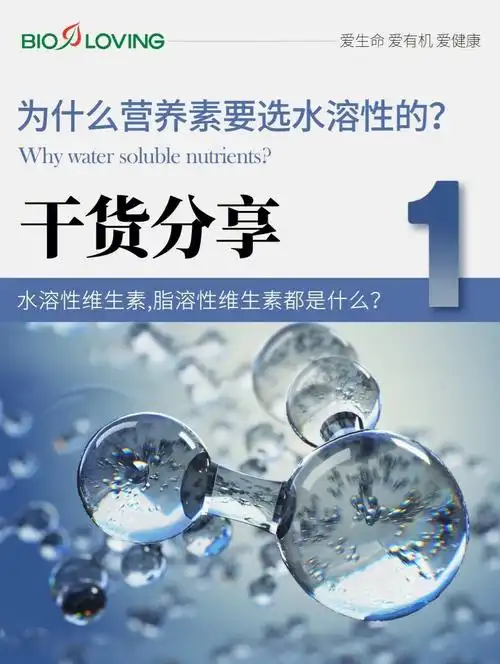 为什么营养素要选水溶性的营养学干货