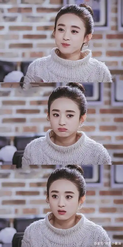 赵丽颖《杉杉来了》丸子头美图欣赏,圆头扎丸子头真的太完美了!