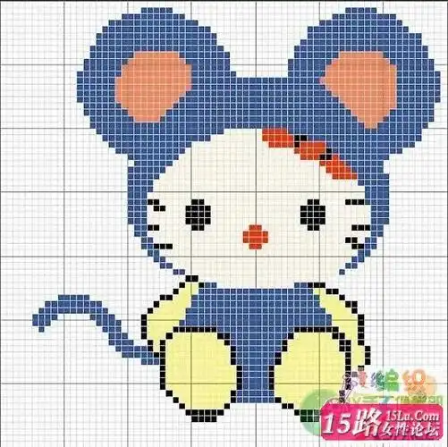 儿童卡通毛衣图案大全!一定有你喜欢的!|棒针编织图解