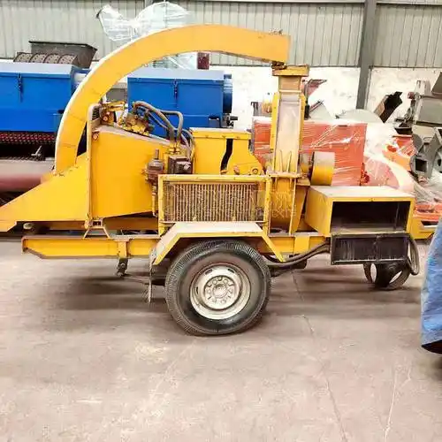 拖拉机带树枝粉碎机 拖带园林树枝粉碎机 拖拉机带木材破碎机_粉碎机