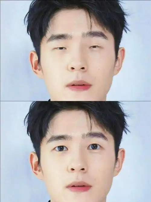 男生如果没有职业需要,小眼睛