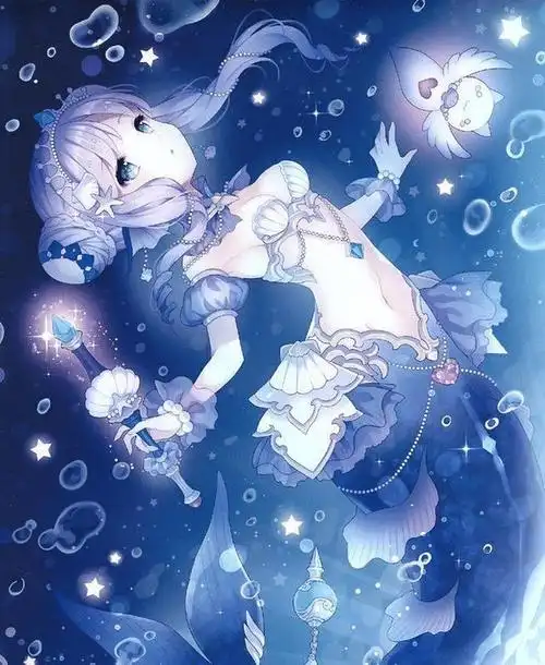 十二星座化身美人鱼公主感觉自己进入了梦境