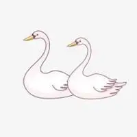 q版可爱大白鹅头像【点击鼠标右键下载】