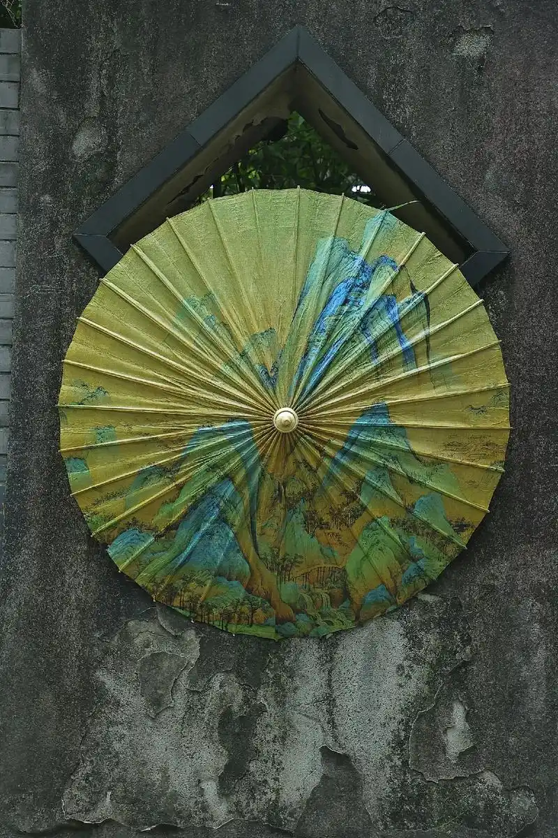 千里江山·非遗油纸伞.