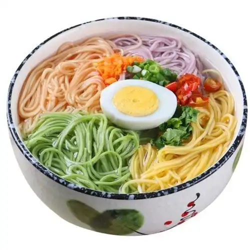 谁愿意给它做一碗彩色面条?