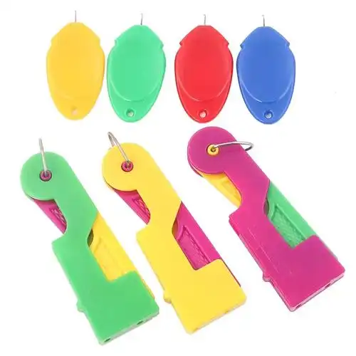 小刀自动穿针引线器缝纫机穿线器认针器穿针器绣花针引线器批发