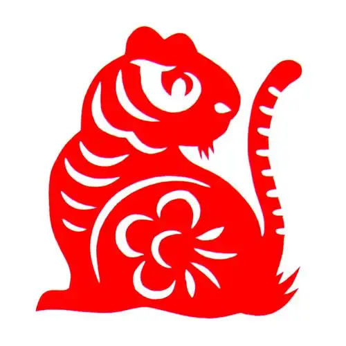 手工十二生肖剪纸牛虎龙蛇马羊猴鸡狗非遗文化双面剪纸