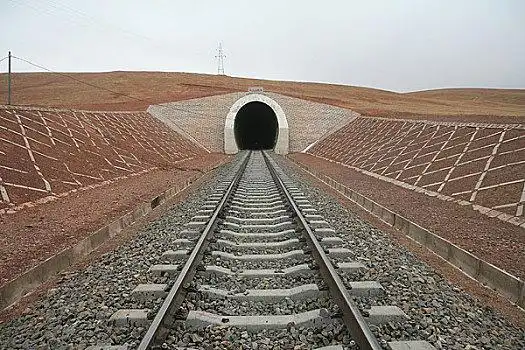 青藏铁路风火山隧道有世界第一高隧之称