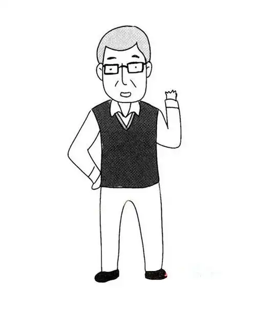 爸爸简笔画图片爸爸怎么画英俊简单怎么画爸爸父亲节爸爸简笔画图片