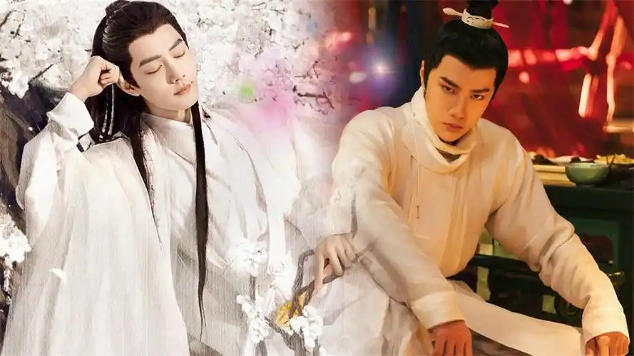 《玉骨遥》肖战王一博唯美同框!两大撩人男神再续兄弟情,甜虐十足