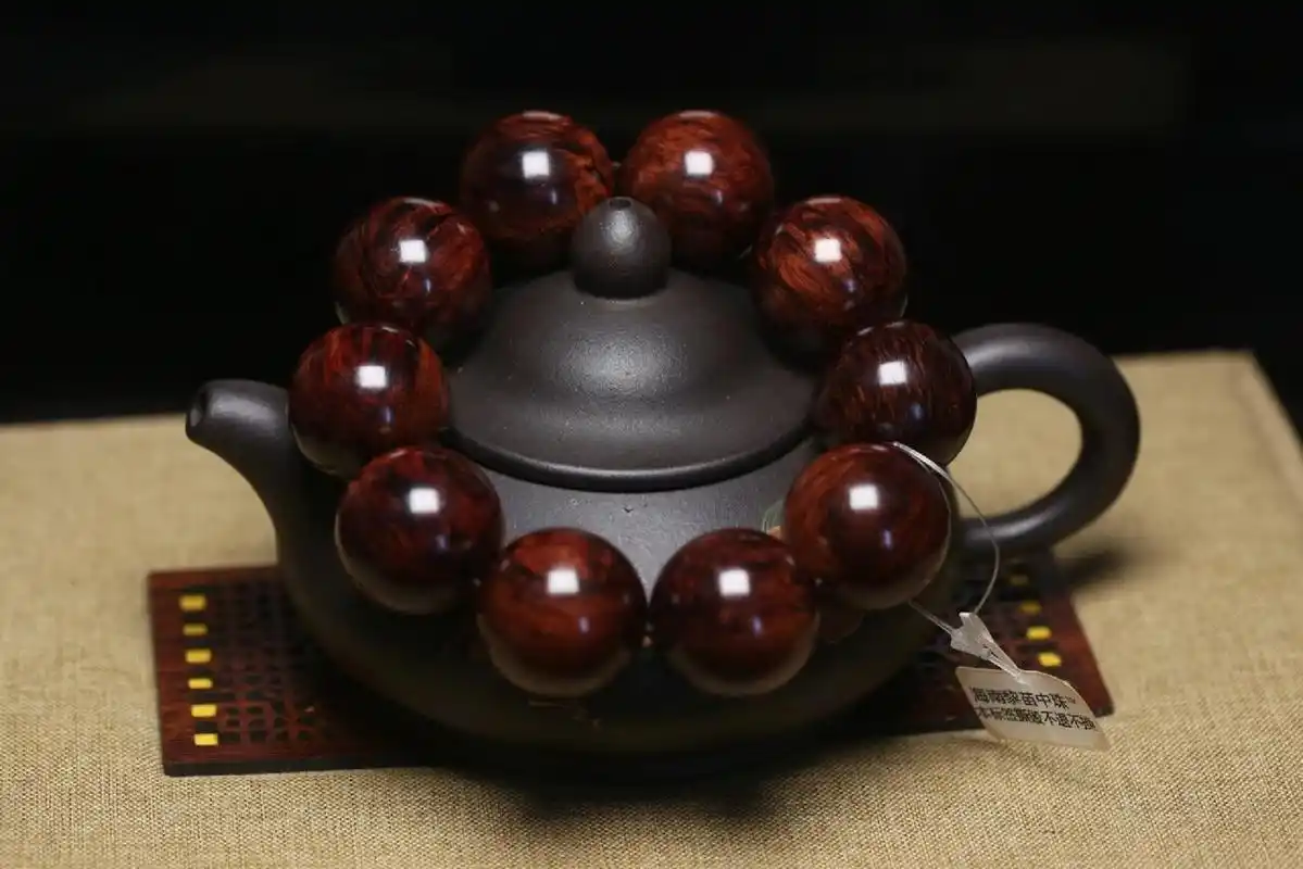 5手串 海南降真香红降花梨公2.