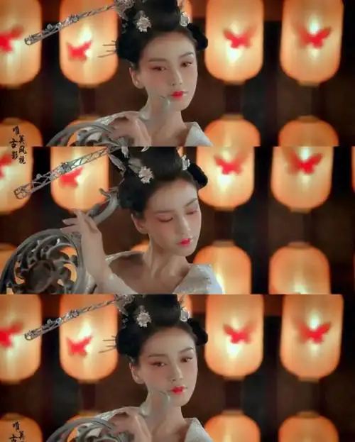 银睿姬是《狄仁杰之神都龙王》中登场的虚拟人物,由杨颖(angelabab))