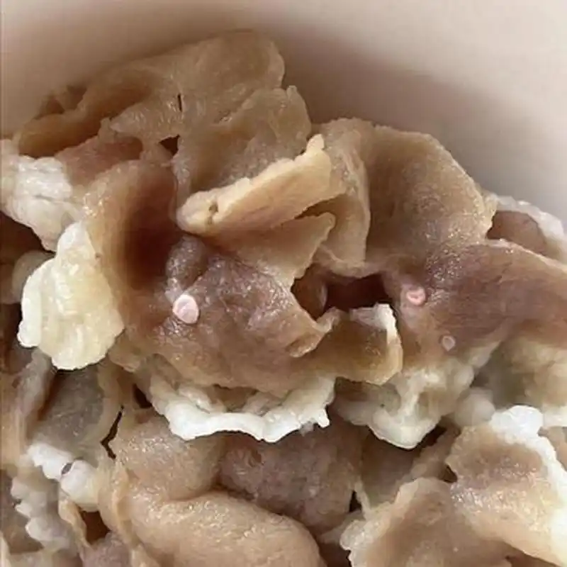 超市买的羊肉卷怎么是淋巴,真是黑心商家呀