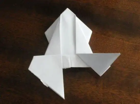 会跳的小青蛙折纸图解与方法教程