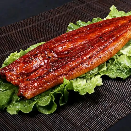蒲烧鳗鱼鑫达干汁500g20条袋装整条烧烤日式鳗鱼