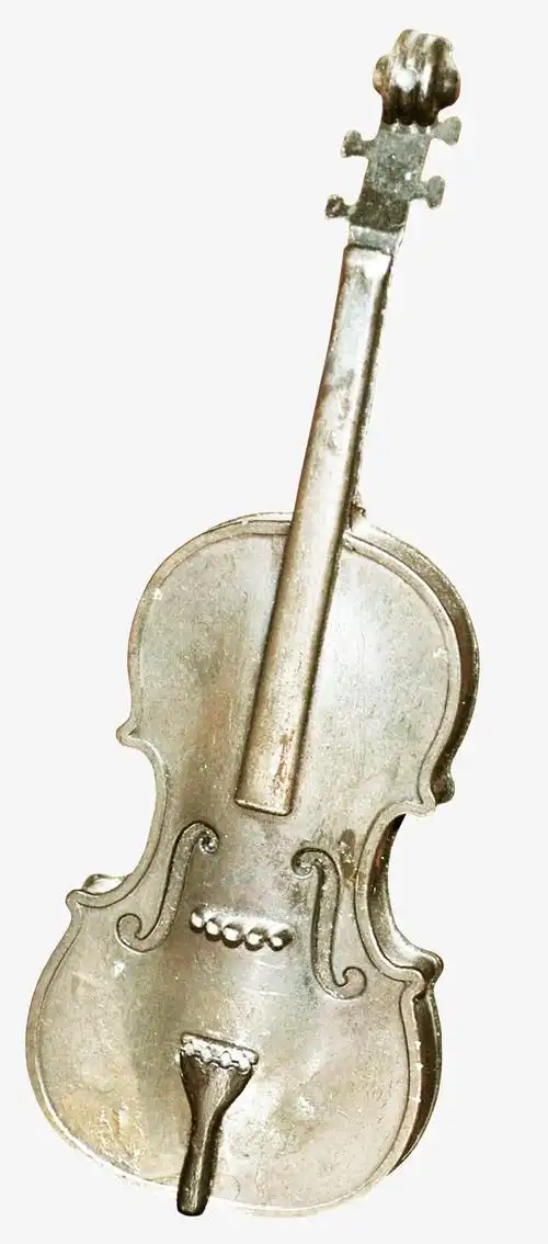 漂亮创意金属小提琴